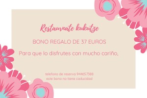 Regala una experiencia con nuestro menú